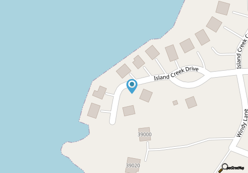 Waterfront home with great Sound views, private hot tub, W/D, pool, AC map location
