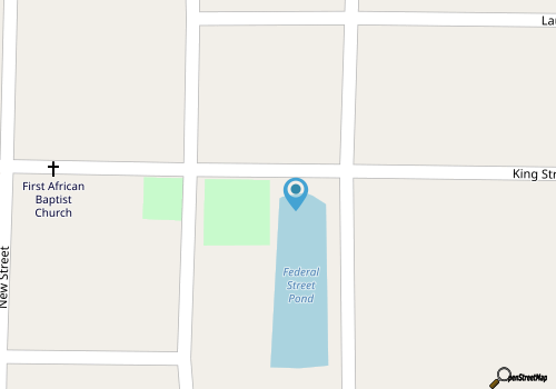 Downtown Charm. Walk to Everything. Pet Welcome! map location