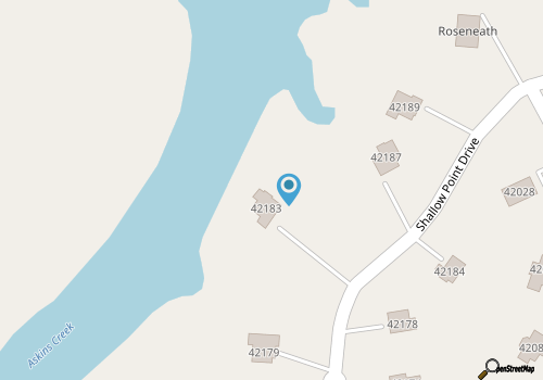 Canalfront, Dog Friendly Home in Avon with Hot Tub and Private Dock map location