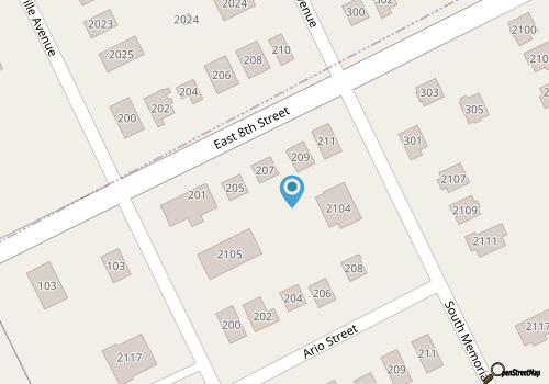 Boho Beach Cottage - 1 block to beach! Easy walk map location