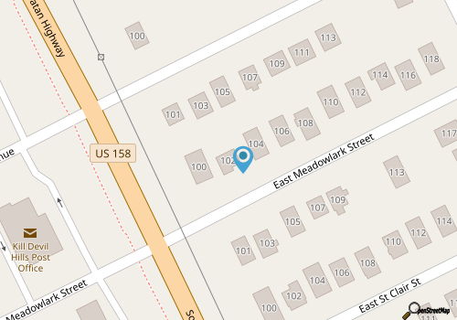 Sea Bird: Live Oak Tree Swing map location