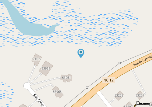 Waterfront home with ocean views, private pool & hot tub map location