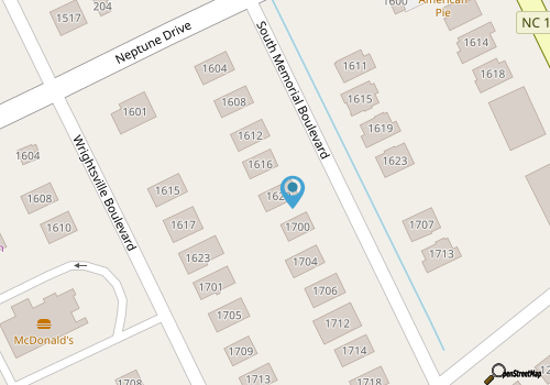 Rockin Robin - OBX beach retreat 3/min to beach map location