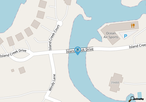 Waterfront home with private hot tub, great sound view, AC & pool access map location