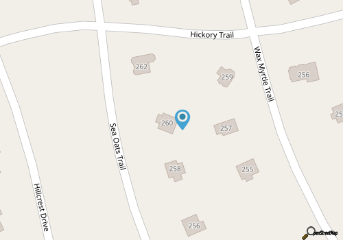3 Bedroom Cottage on High Dune lot close to Community Park/Playground map location