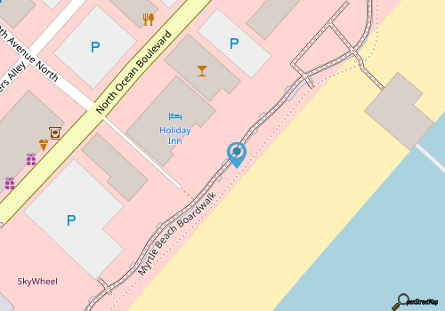 Ocean Enclave, a Hilton Grand Vacations Club. map location