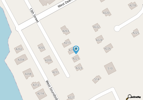 Walk to Beach 4BR Soundview | Deck | W/D map location