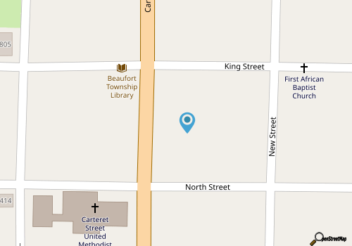 Renovated Downtown Apartment with Parking map location