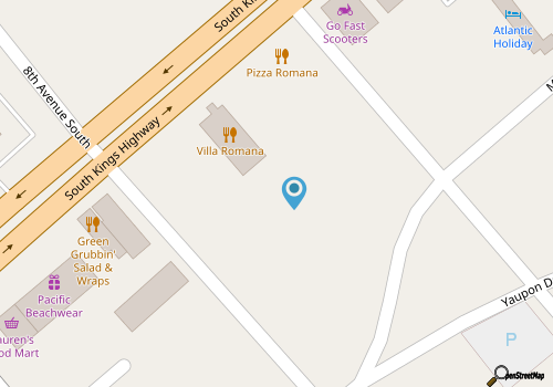 Myrtle Beach Mecca, HEATED Private Pool map location