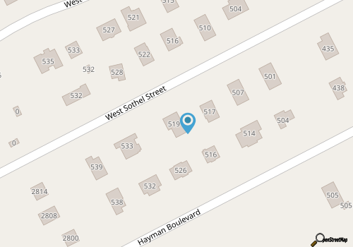 Paige's Place at the Beach Early Check -ins!  Fido Friendly map location