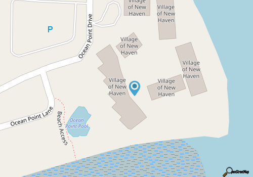 Oceanfront Condo - Newhaven map location