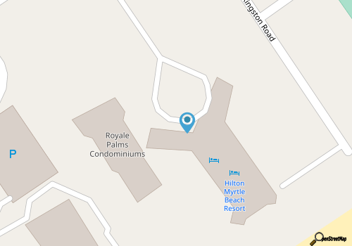 Ocean View 3 Bedroom Unit at Royale Palms-907 map location