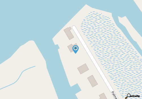 UPDATED for 2024! Waterfront dog friendly home on deep water with dock in Frisco map location