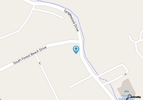 Second-Floor Condo Steps to Coligny w/Shared Pool, Central AC, & Beach Access map location