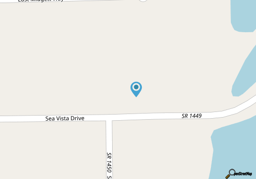 OBX Pool Beachfront Hot Tub 5Bed Volleyball Arcade map location