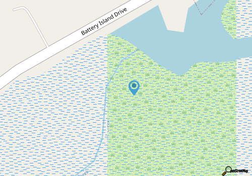 Waterfront Plantation House, Unit A - 2 minute drive to Folly Beach! map location