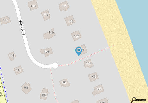 Sanderling Sea Glass | Oceanfront | Community Pool | Duck map location