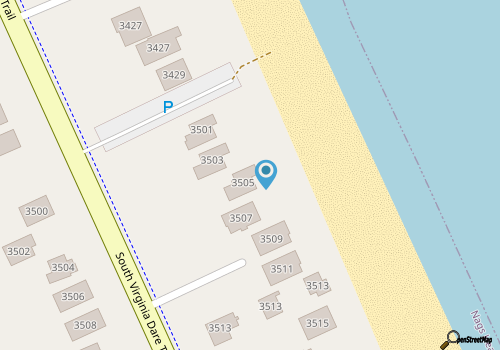 K1215 Serenity in Nags Head. Oceanfront, Pool, Free Pool Heat-Select Weeks, map location
