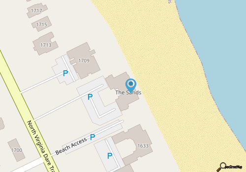 Oceanfront Condo on the Outer Banks map location