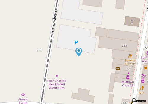 Downtown New Bern Retreat • Full Kitchen & WiFi map location