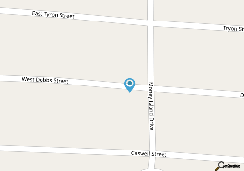 Coastal Getaway Just Steps to Sand, Pier, Fishing & The Best Dining in the area! map location