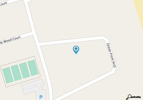 Just Over 50 Yards to the Beach! Enjoy the Hot Tub! map location