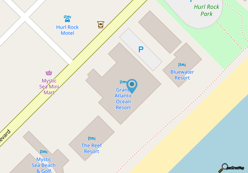 Luxury Oceanfront w/Breathtaking Views! Step 2 Beach. Free On Site Parking  map location