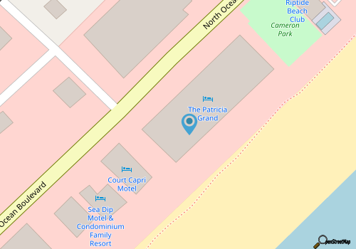 Spacious 1BR Suite for Family Beach Holidays - with Free Parking & Breakfast map location