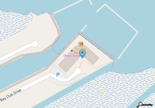 Stripers Bar & Grille map location