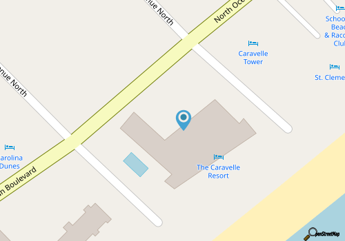 Beautiful, Quiet, Peaceful Studio unit at Caravelle Resort map location