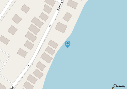 Charming family cottage in the heart of Wrightsville Beach w/ wrapping porch map location