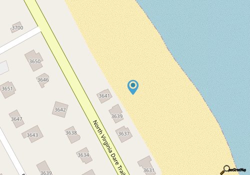 Beach Retreat - OceanFront Cottage map location