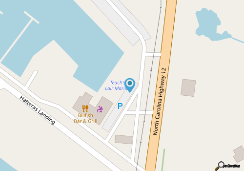 Free Agent Sport Fishing map location