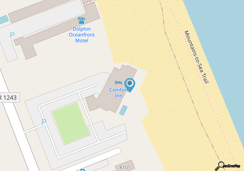 Beach Please 8BR 7BA Beachfront Pool Hot Tub map location