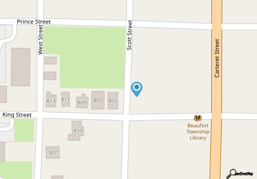 Mojito Studio- Walk to everything Beaufort has to offer! map location