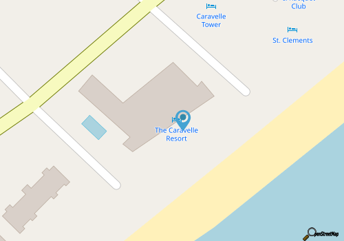 Amazing Myrtle Beach Ocean View Studio with 2 Queen Beds map location