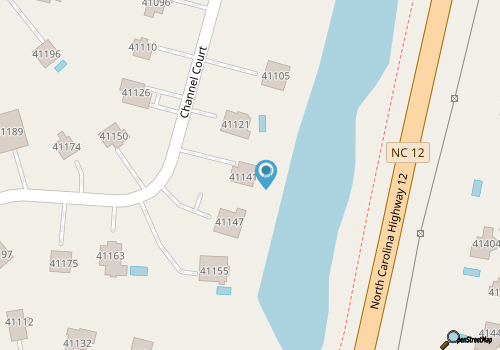 Sandy Bottom | Canalfront | Avon | Sleeps 12 map location