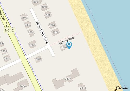 Diamond Dunes | Oceanfront | Nags Head | Sleeps 10 map location