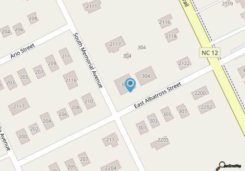 Atlantic Oasis, less than 1 block to the beach! Private & Spacious, Full Kitchen map location