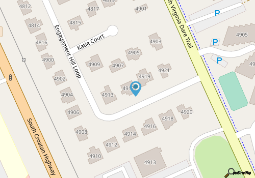 Dog-friendly home with bunk room, alfresco deck, community pool & beach access map location