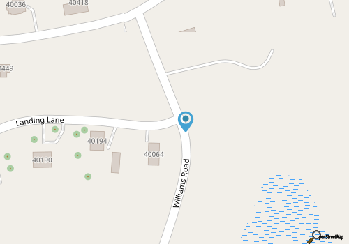 Charming beach cottage with firepit, lovely screened porch, grill, & games map location