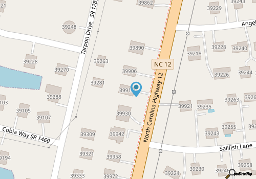 Robin's Nest | Soundside | Hatteras Colony | Avon | Sleeps 6 map location