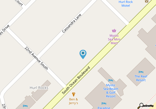 Ocean Park 314 Oceanfront room with Kitchen and 2 Queen Beds map location