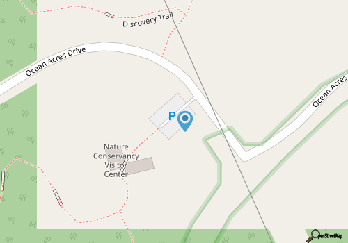 Nags Head Woods Ecological Preserve map location