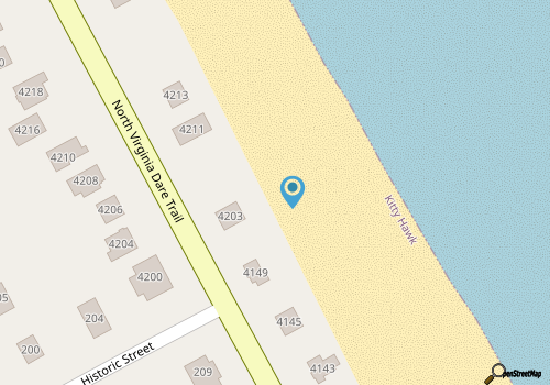 Right on the Beach and Dog Friendly! map location