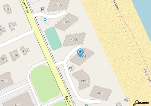Red Drum: Oceanfront townhome, ocean views from King en suite, community pool & tennis. map location