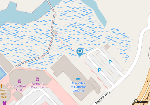 Cozy Corner Condo with Private Patio & Pool Access in Hatteras Village map location