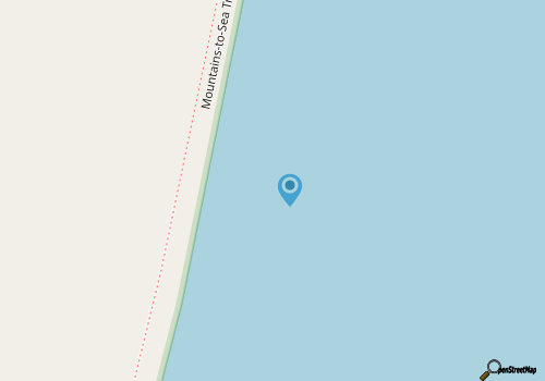 High Tide Top Floor Unit B Avon NC map location
