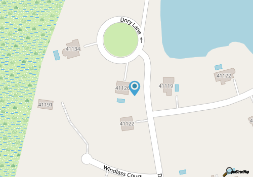 SUMMER SAVINGS - Soundside Dog Friendly Home with Pool, Hot Tub, and Game Room map location