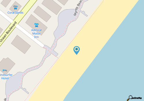 4 Peaceful Oceanview Condo Near Ripley's, Boardwalk & Myrtle Beach Attractions map location